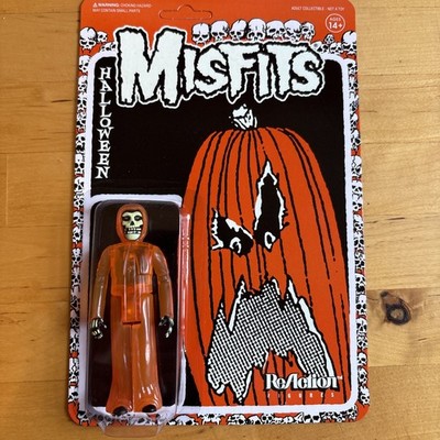 Misfts ReAction The FIEND Halloween Figure Glow In Dark Super7 Orange 