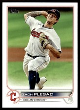 2022 Topps Zach Plesac Cleveland Guardians #377