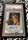💎💎 RARE 💎💎POP 7 2013 Panini Prizm Magic Johnson Autograph #59 PSA 10 MINT