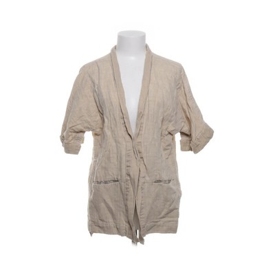 Mango Premium, Strickjacke, Damen, Größe: M, Beige #amZ