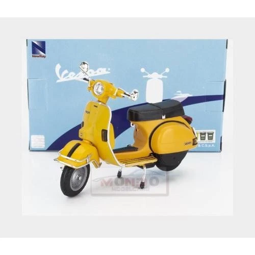 1:12 NEWRAY Piaggio Vespa P200E 1978 Yellow NY42123S-Y Model - Image 2 of 2