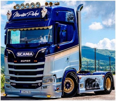 WSi Maßstab 1:50 Scania S Highline CS20H 4x2 Pakos