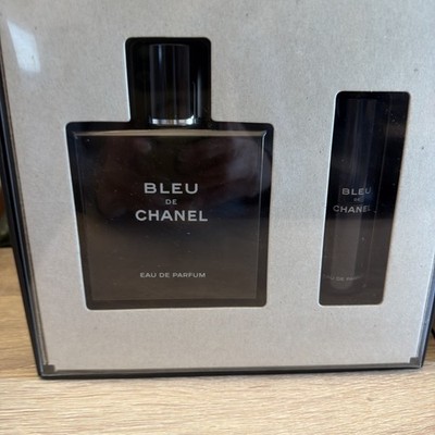 Bleu De Chanel Parfum Set 3.4 Oz + Travel 0.7 Oz New In Box | eBay