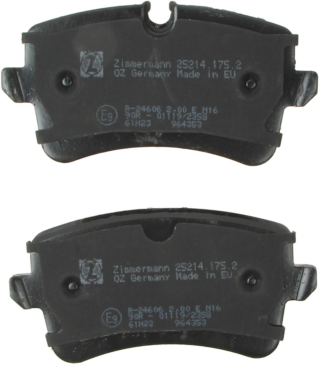 Zimmermann 25214.175.2 Standard Disc Brake Pad Set
