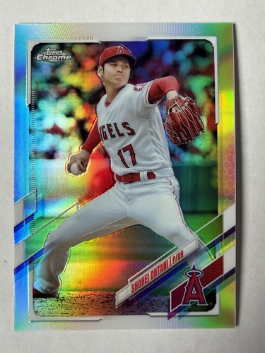 2021 Topps Chrome 159 Shohei Ohtani Refractor