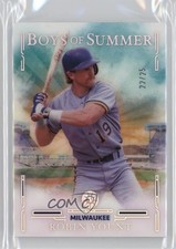 2025 Panini Boys of Summer Holo Silver 22/25 Robin Yount #98 HOF 1f60