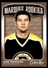 2006-07 O-Pee-Chee #565 Nate Thompson Boston Bruins Rookie Hockey Card