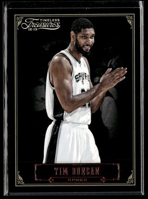 2012-13 Panini Timeless Treasures Tim Duncan HS