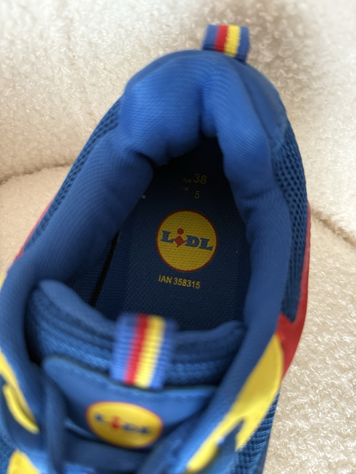 Lidl Light Weight Trainers UK Size 5 EU 38 Ladies Trainers image 3