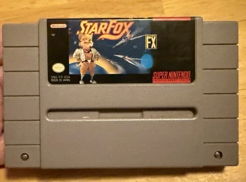 Star Fox (Super Nintendo, 1993). Tested & Works!   Quick Shipping!
