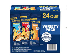 Planters Variety Pack Cashews & Peanuts, 24 pk.