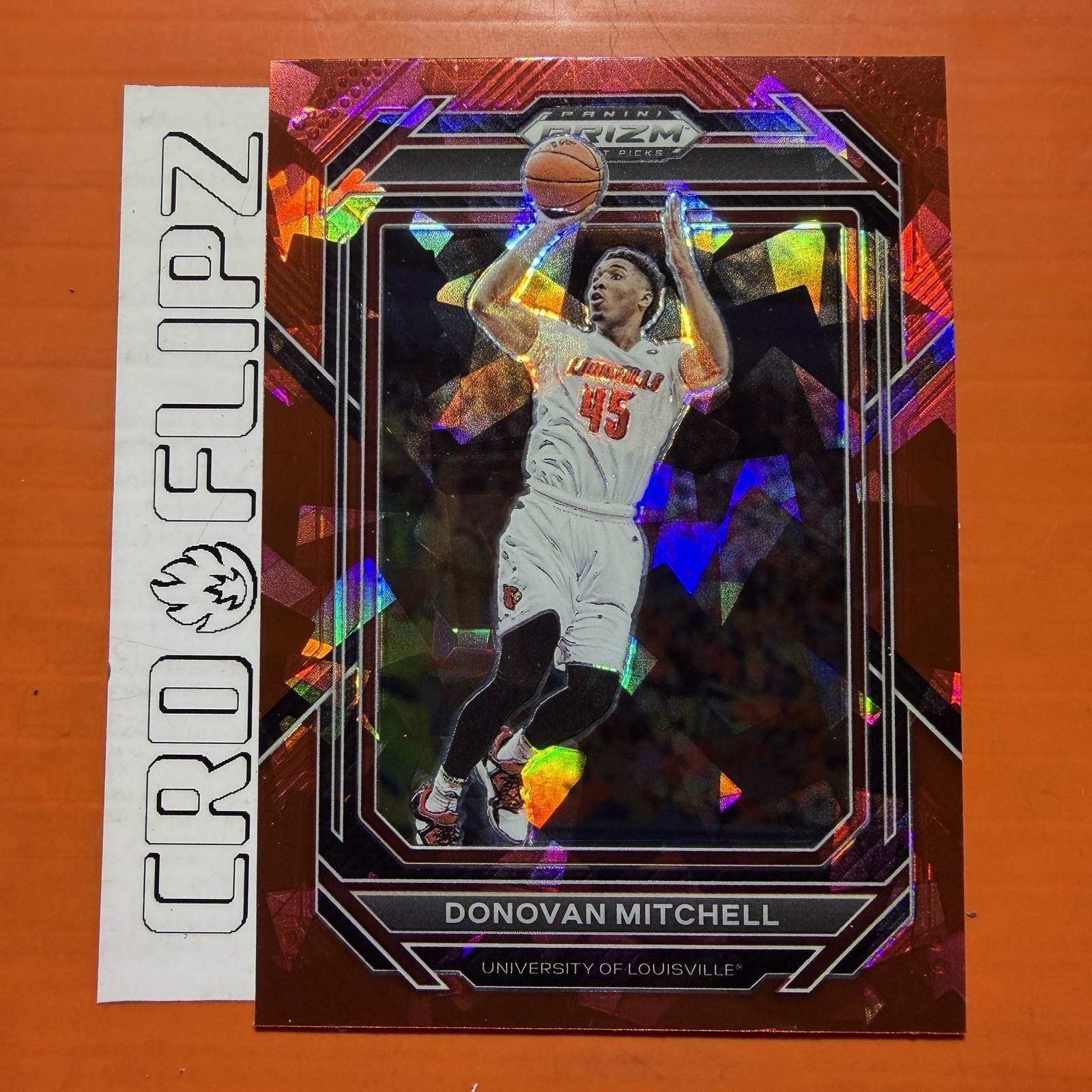 2022-23 Panini Prizm - Donovan Mitchell #66 Red Ice Prizm