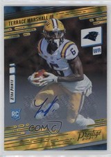 2021 Prestige Xtra Points Premium Gold Signatures Terrace Marshall Jr Auto 06tg