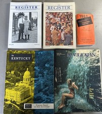 Lot Of 5 Kentucky Books. 2 The Register Books, 1960 Govt. Directory, 2 Mag.