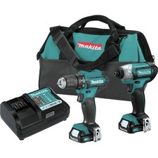 Makita CT232 CXT 12V Max Lithium-Ion Cordless Drill Driver Kit Only, Black