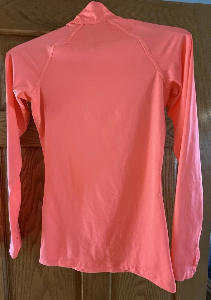 Nike PRO DRI-FIT FITTED LONG SLEEVE QUARTER ZIP, Women’s Size Small In EUC - Image 2 of 4