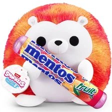 Hedgehog & Mentos Zuru Snackles Sealed NIB 14 in SKU 77573J Plush Animal