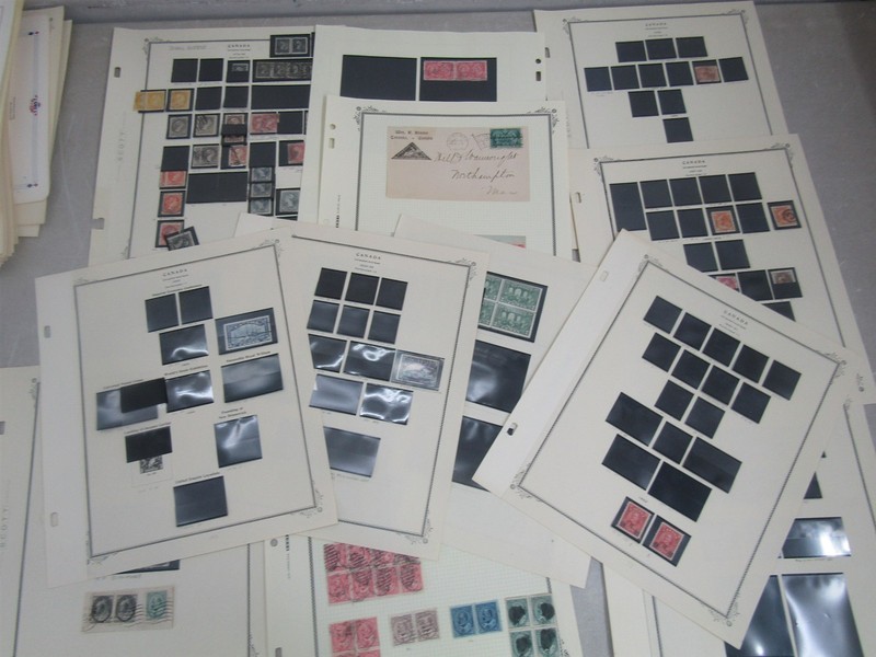 Nystamps Canada many mint NH old stamp collection u11nr