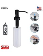 500ml Stainless Steel Soap Dispenser for Kitchen Sink Hand Liquid Pump Bottle
