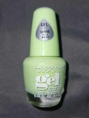 L.A. Colors Color Craze Gel Polish #CNL224 - Lucky Green Extreme Shine
