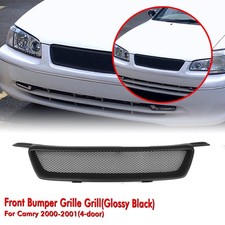 Car Front Bumper Grille Mesh Cover For Toyota Camry 4 Door 200-2001 Fiberglass