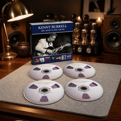 Kenny Burrell Seven Classic Albums   4CD Set   RTRCD82 Remastered