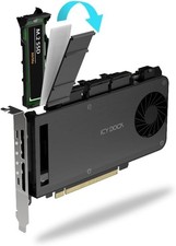 Icy Dock RD MB204MP-1B Removable 4-Bay M.2 NVMe SSD to PCIE 5.0 X16 Mobile Rack