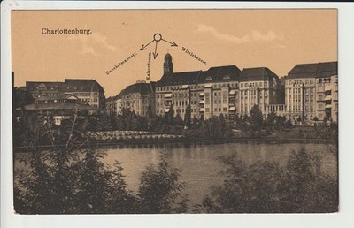 AK  Berlin - Charlottenburg    sehr alt !!