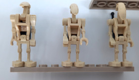 LEGO Star Wars Lot of 20 Battle Droids sw0001 w/ Custom Radio Backpacks Set 7662