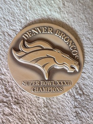 Highland Mint Coin 4 Oz 999 Silver Denver Broncos Super Bowl XXXII
