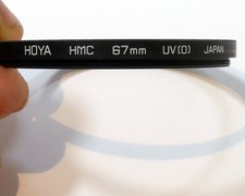 Hoya HMC UV 67 mm Filter made in Japan, multi-coated