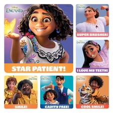 Assorted Stickers Encanto Patient Stickers, 100/Roll, PS749