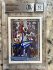 Shaquille O'Neal Signed 1992 Topps #362 Rookie Card BAS Slabbed Auto Grade 10