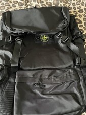 Stone Island Rucksack schwarz