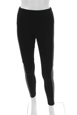 Lysse Women Ankle Leggings Black Rayon Solid ...