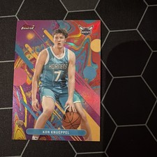 2025-26 Topps Finest Kon Knueppel RC Oil Spill [Common] #4 Charlotte Hornets