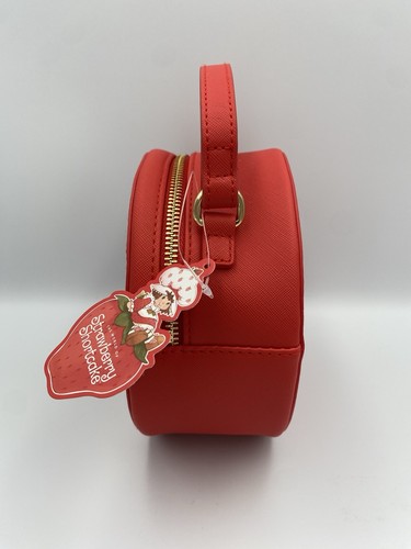 Bolso Bandolera Fresa Shortcake Rojo Cartera Nuevo con Etiquetas - Imagen 6 de 11