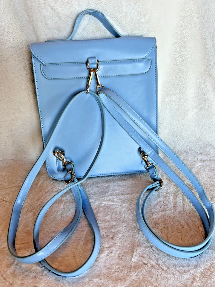 Bolso Cohen Multiway de Banned Retro-Baby Azul Retro Rockabilly Mochila/Cartera Foto 3 de 4