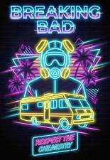 Classic TV Series Poster Print A3 - Breaking bad respect the chemistry