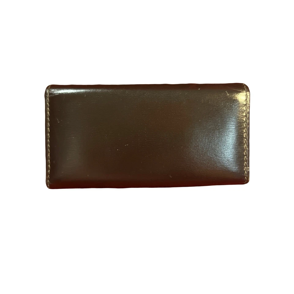 Porta-chaves de couro preto vintage Cartier Pasha – Ferragem dourada, feita na Espanha - Imagem 2 de 4