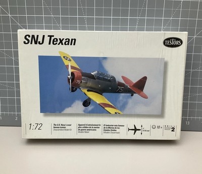 Testors SNJ Texan 1:72 Aircraft Air plane Model Kit #663 Sealed US Navy