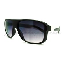 Mens Sunglasses Sporty Square Flat Top Racer Fashion Shades