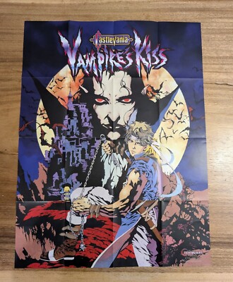 Original Castlevania Advance Collection Poster Wall Art Double
