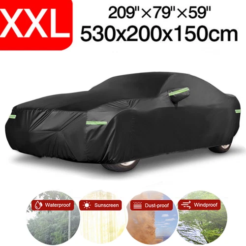 Custom-Fit Car Full Cover For Dodge Charger Outdoor Rain Resistant All Weather - Picture 2 of 12