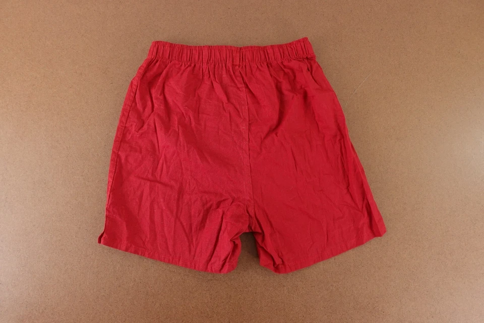 Nuevos calzoncillos boxer clásicos de algodón rojo Nautica para hombre talla pequeña Foto 3 de 4