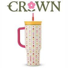 Owala Urban Cup Exclusive 40 oz Valentine Day Pink Limited Edition Bottle New