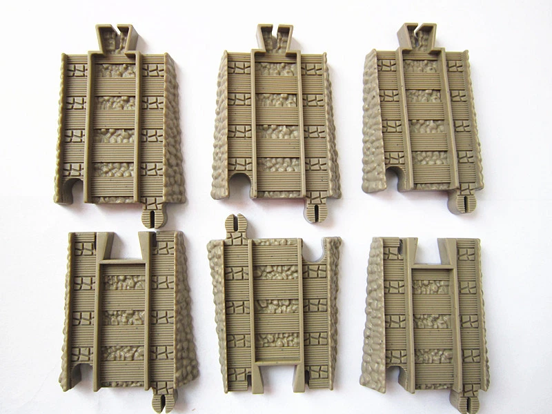 Thomas Trackmaster Tomy Blue track convert to Brown Track..Adaptor 【3 pair】New