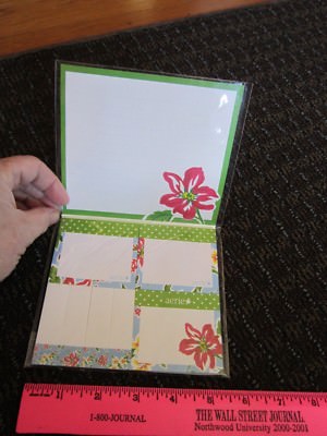 Aerie Flowered Blue Decorated Sticky Notes New Package 2 1/4 x 5/8 ; 2 5/8