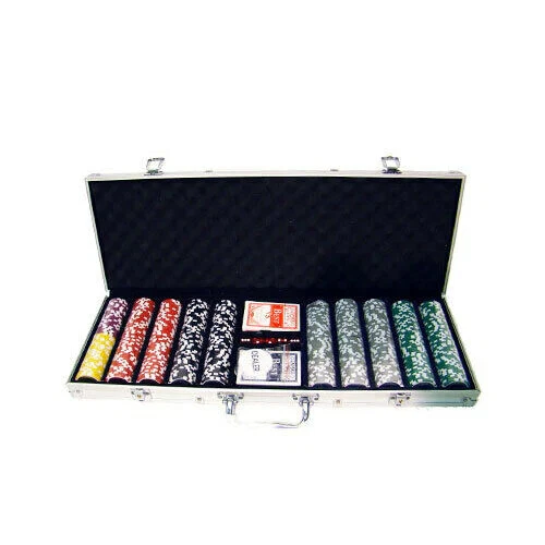New 500 Ultimate Poker Chips Set with Aluminum Case - Pick Denominations! - Picture 4 of 7