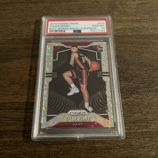 2019-20 Panini Prizm Tyler Herro FAST BREAK VARIATION PSA 10 RC LOW POP! #259